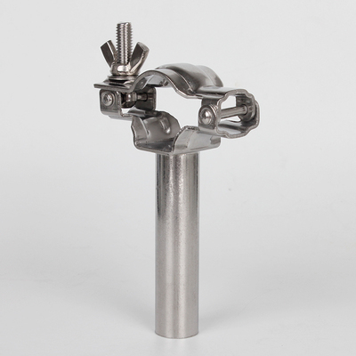 台式管支架304不锈钢管夹卡扣固定卡箍PVC抱箍卡子水管夹紧固管卡