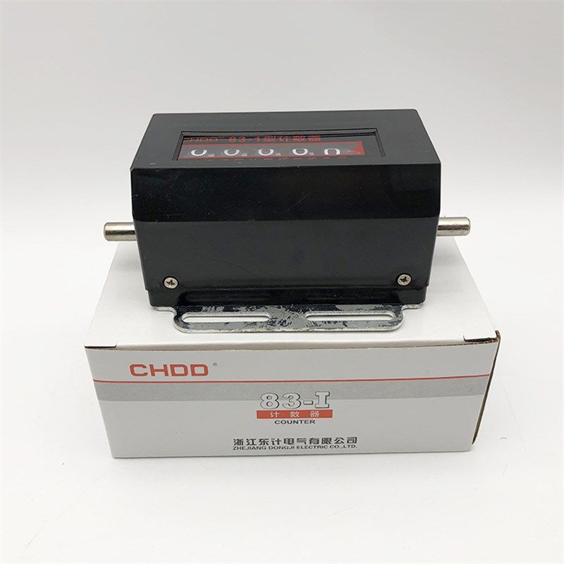 东计 计数器83-1型 大5位 滚动式记长仪 机械冲床计数器 不可复零