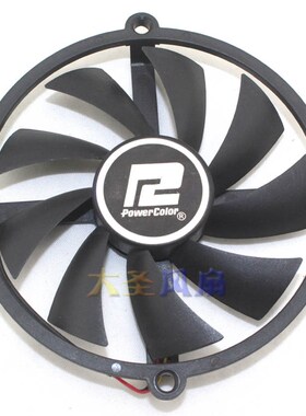 迪兰恒进HD5850/5870/5830酷能 显卡风扇 PLA09215D12M  滚珠轴承