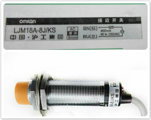 电感式接近开关LJM18A-8Z/KS金属感应开关直流二线常开J/KS常闭