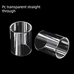 PC透明管塑料管接头配件直通直接头三通弯头圆管鱼缸水管道连接件