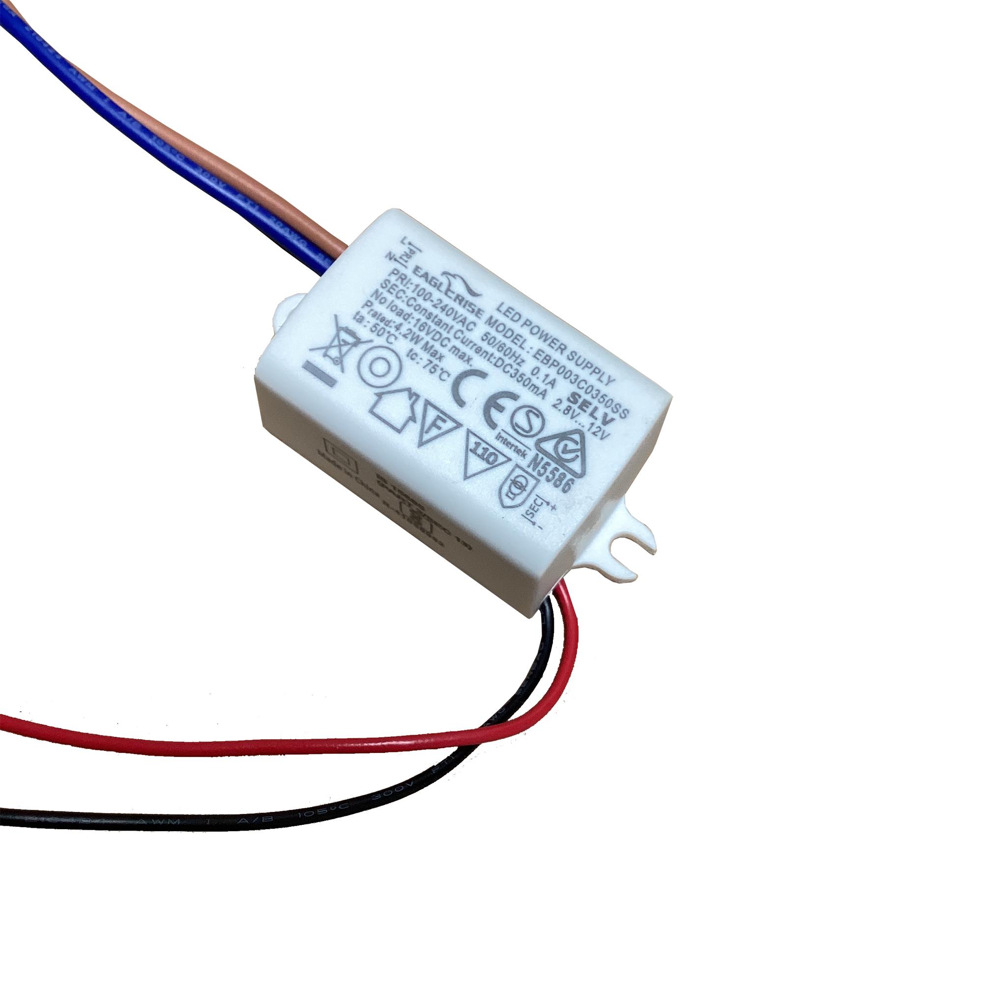 Eaglerise伊戈尔2W 3W 4W 6W 小变压器350mA小筒灯壁灯台阶灯恒流