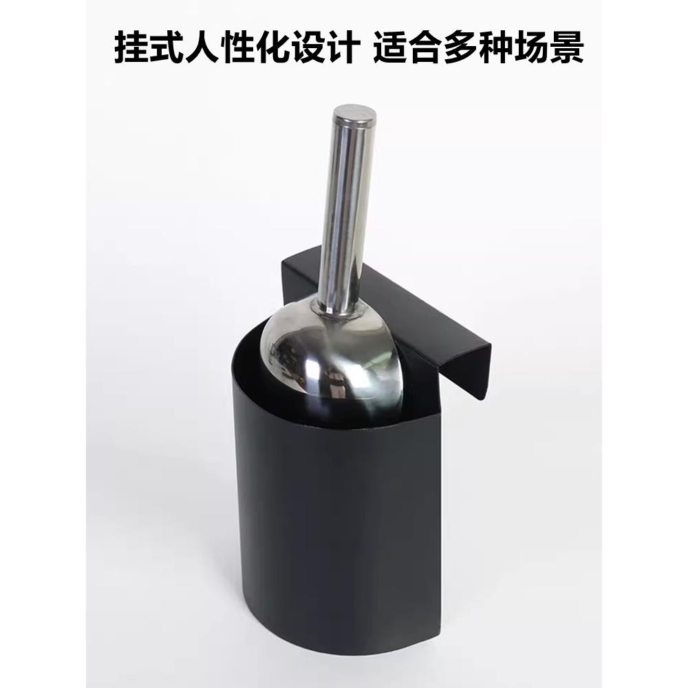 五谷杂粮铲收纳盒超市货架挂式挂架米铲放置盒加厚散粮冰铲置物架