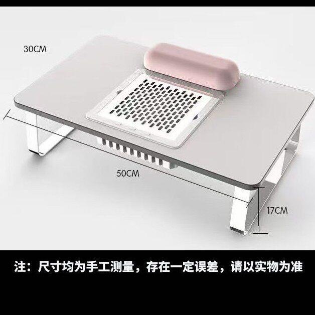 工厂直发 跨境新款 T1迷你美甲台 带超强可调吸尘器工具桌