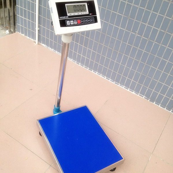 汉狮电子称落地称TCS-B计重秤公斤和磅的单位转换30kg100kg200kg