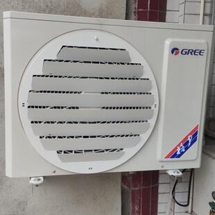 家用空调外机挡风板挡风罩导风改风向彷直吹免打孔不锈钢百叶罩子