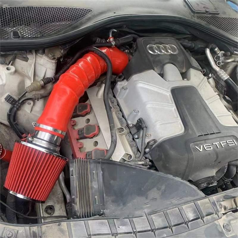 奥迪A6LC7A73.0T发动机硅胶进气肥肠硅胶软管空滤管空气进气管