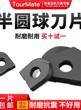 T2139半圆刀片 球头球型刀杆通用精铣加工R4R5R6R8R10R12.5R15R16