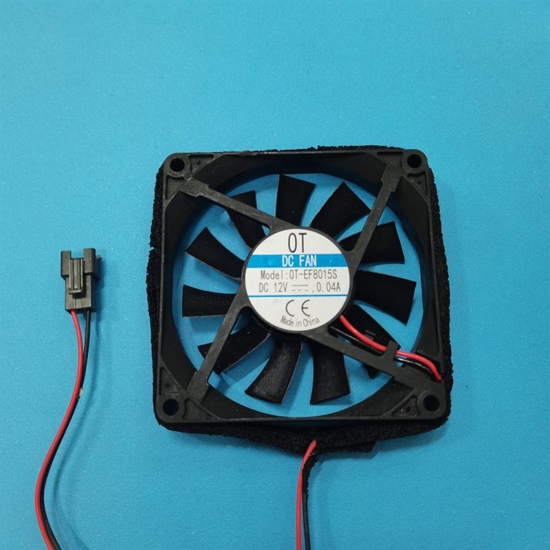 适用OT-EF8015S 冰箱冷藏风扇 美的冰箱风扇8CM 12V 0.04A