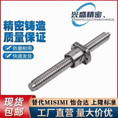 滚珠丝杠BTWE1204 1210 1510 1516 1520轴径12 15导程定制丝杠