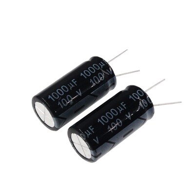 5只 电解电容 100V 1000UF 100V1000UF 18*35