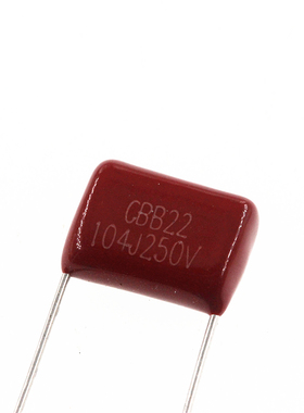 50只 CBB21 CL CBB22电容器 250V104J 0.1UF 10MM