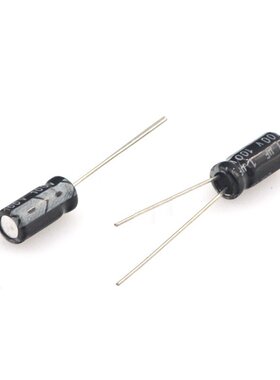 100V1UF 直插铝电解电容 1UF100V 体积5*11MM 100V/1UF