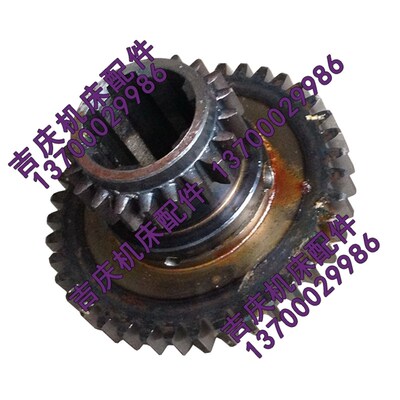 沈阳中捷揺臂钻床 Z3040 Z3025 配件 双联齿轮 Z43 Z22  M2 21335