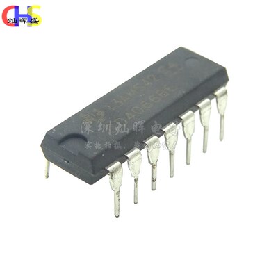 全新CD4066BM/SOP14  CD4066BE/DIP14四路模拟开关 多路复用器