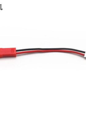 红色JST-XH转接线 锂电池电线连接线端子导线DIY玩具模型电线配件