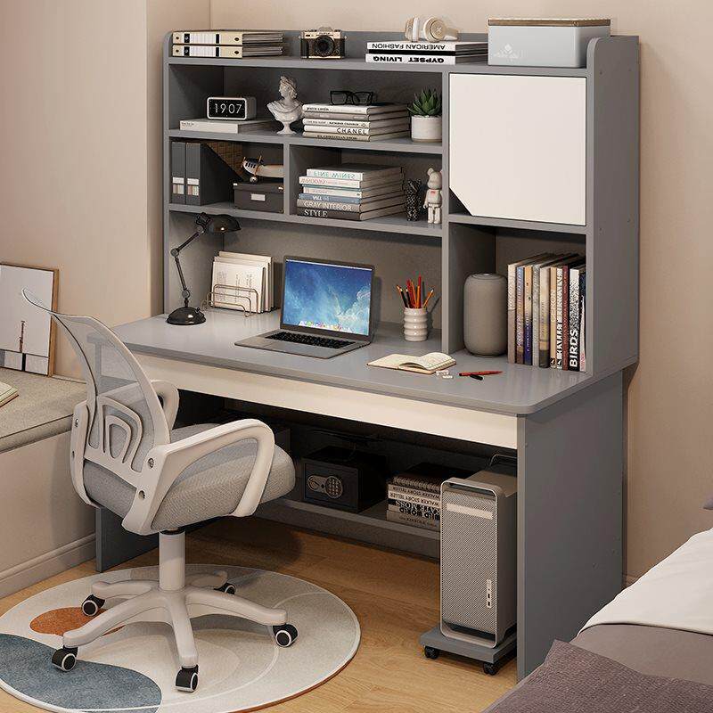 初中生写字桌学生家用阳台书桌书柜组合电脑桌一体书架卧室小桌子,智能设备,其他智能设备,淘宝优惠券,粉丝福利购,淘宝优惠卷
