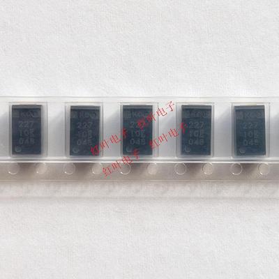 T520D227M010ATE025 10V220uF D型7343 KEMET基美KO聚合物钽电容