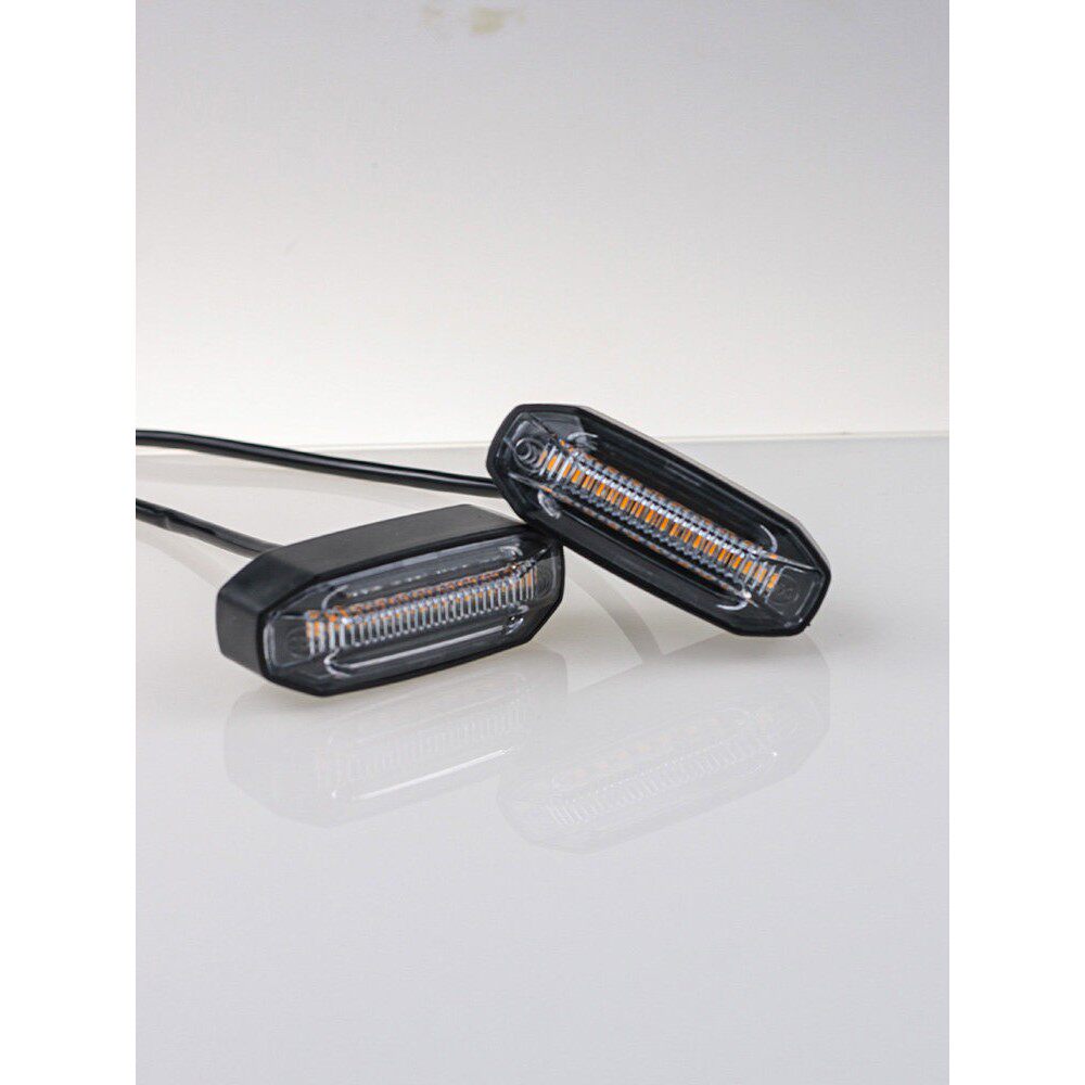 摩托车电动车改装配件Led Maverick转向灯越野地平线街跑车灯12VA