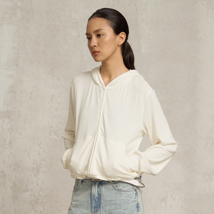 休闲开衫 SoloForTwo 短款 柔软羊毛连帽卫衣 秋外套 质感舒适体验