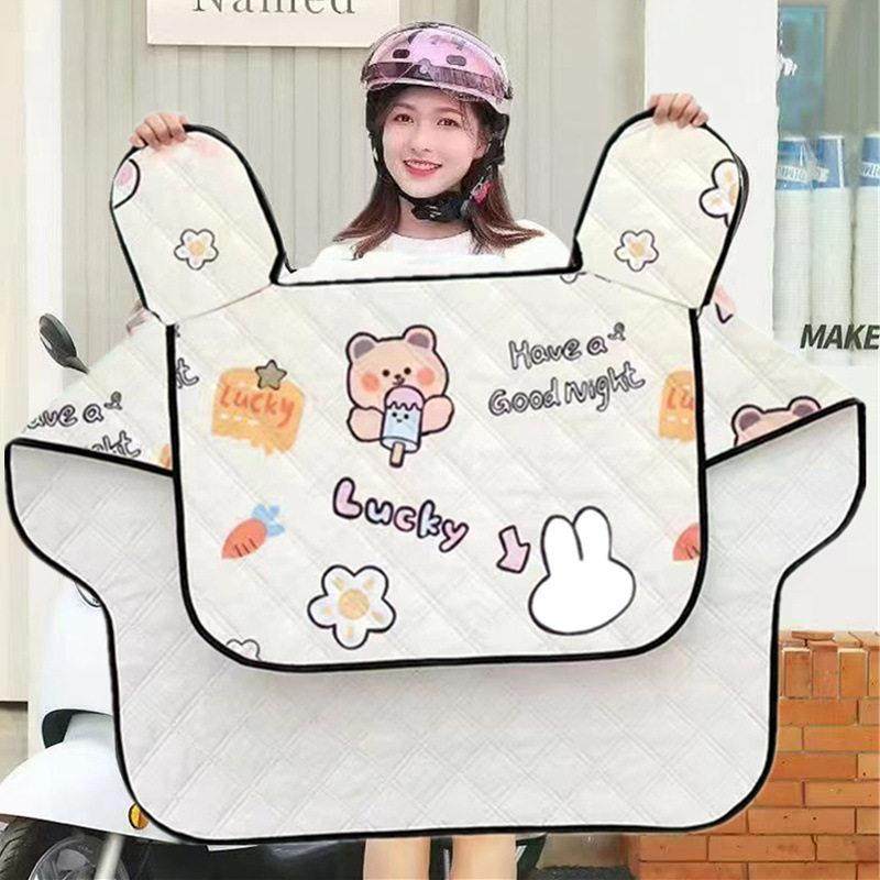 挡风被电动车夏季防晒罩薄款防水电瓶机车防雨电动自行车