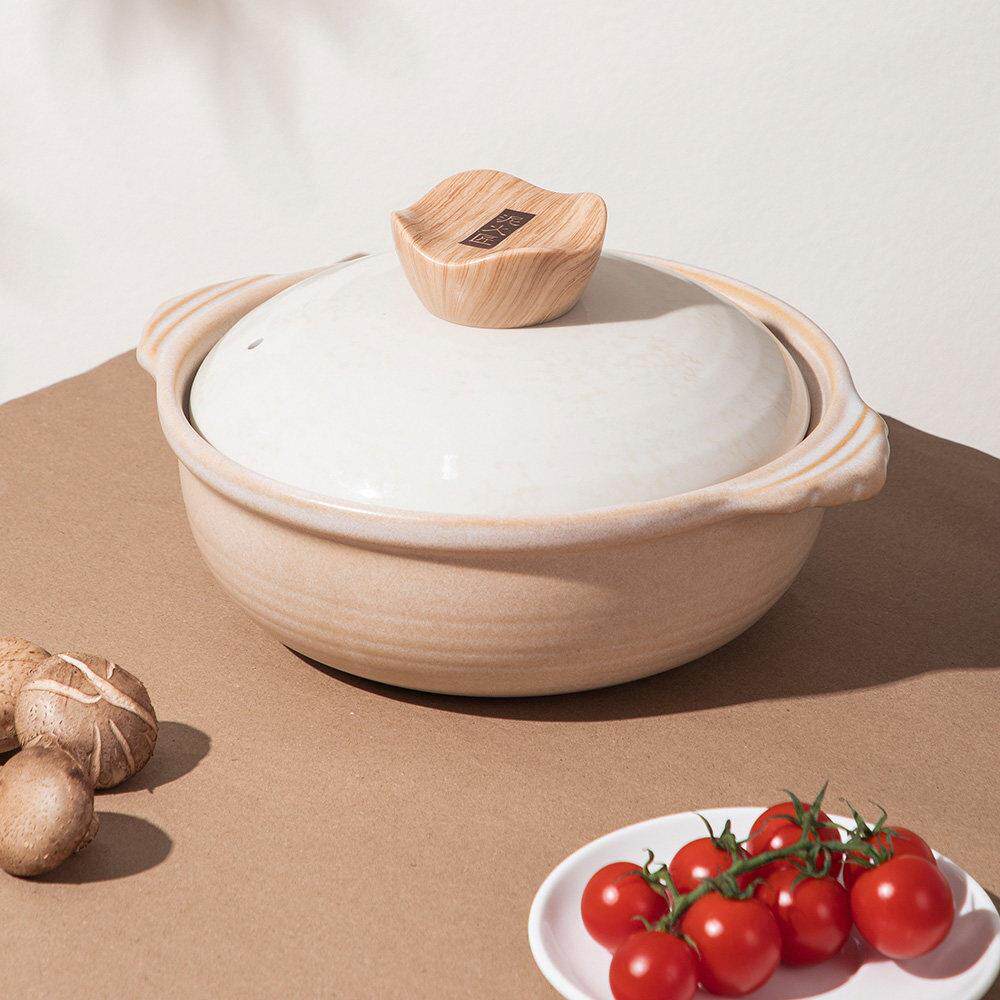 泥火匠煲仔饭专用小号家用燃气灶砂锅煲汤炖锅耐高温陶瓷浅锅瓦煲