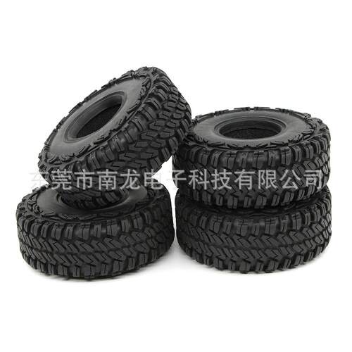1/10仿真攀爬车 114mm 1.9寸轮胎攀爬胎皮 Axial SCX10 D90 CC01