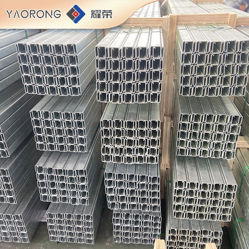 厂家供应4141热镀锌槽钢 双内卷槽钢C型钢 承接项目 量大价优