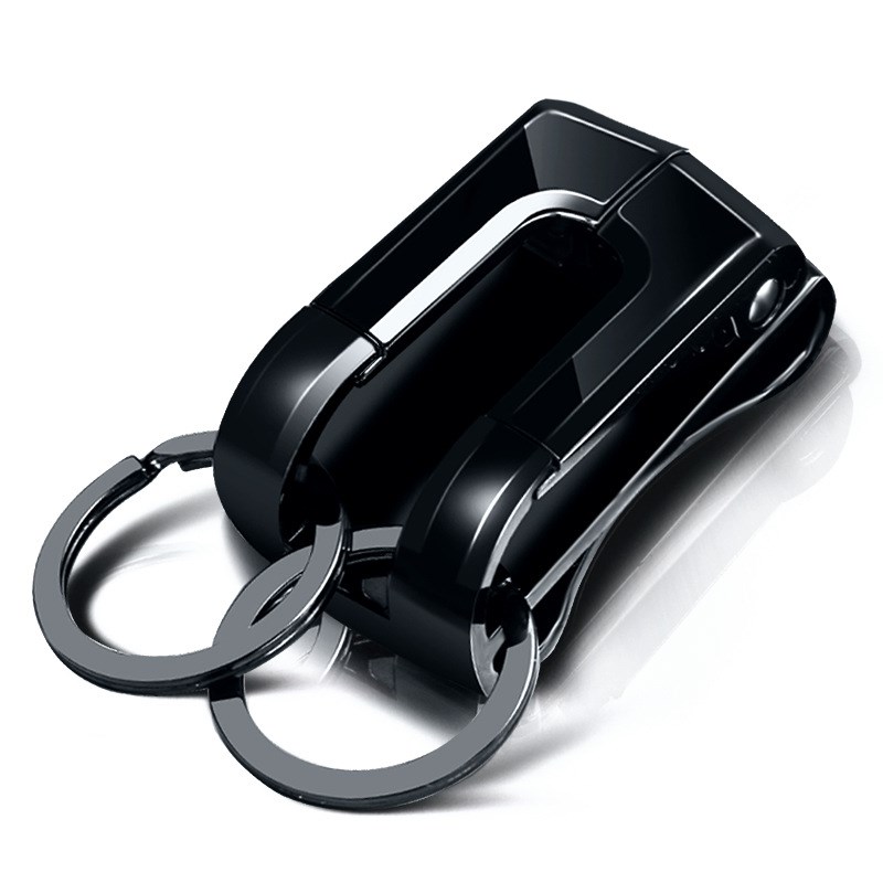 穿皮带钥匙扣男腰挂防丢 高档挂腰带汽车锁匙扣男士创意个性简约