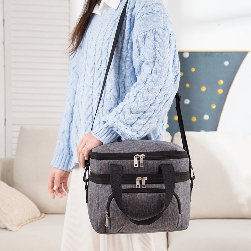 热销双层保温包EVA热压工艺野餐包 露营户外防水保鲜保冷袋