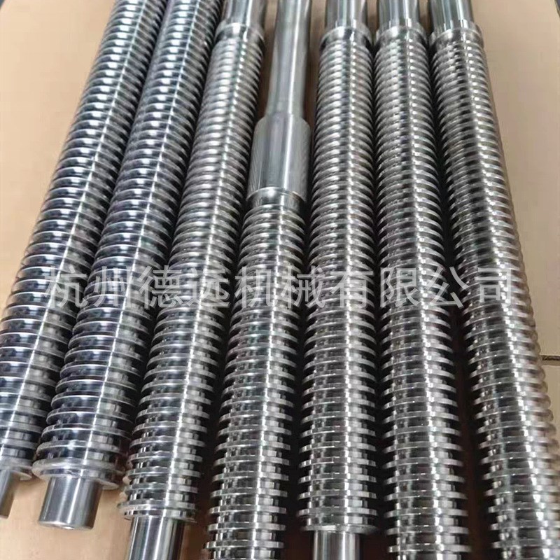 大型梯形丝杆非标定 制精密T型丝杠不锈钢正反牙丝杆配铜螺母丝母