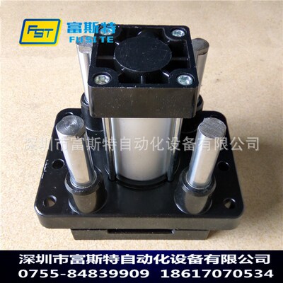 厂家供应顶升汽缸 四导柱QGBD63-50汽缸 顶升旋转台导杆气缸