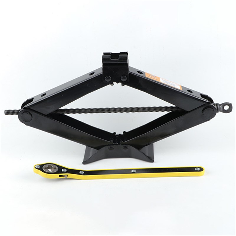 千斤顶小汽车用车载重型省力国标手摇杆电动千金顶支架剪