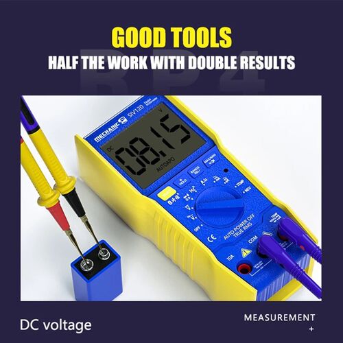 维修佬 万用表笔线通用不锈钢特尖钢针高精准硅胶试电笔测试笔RP4