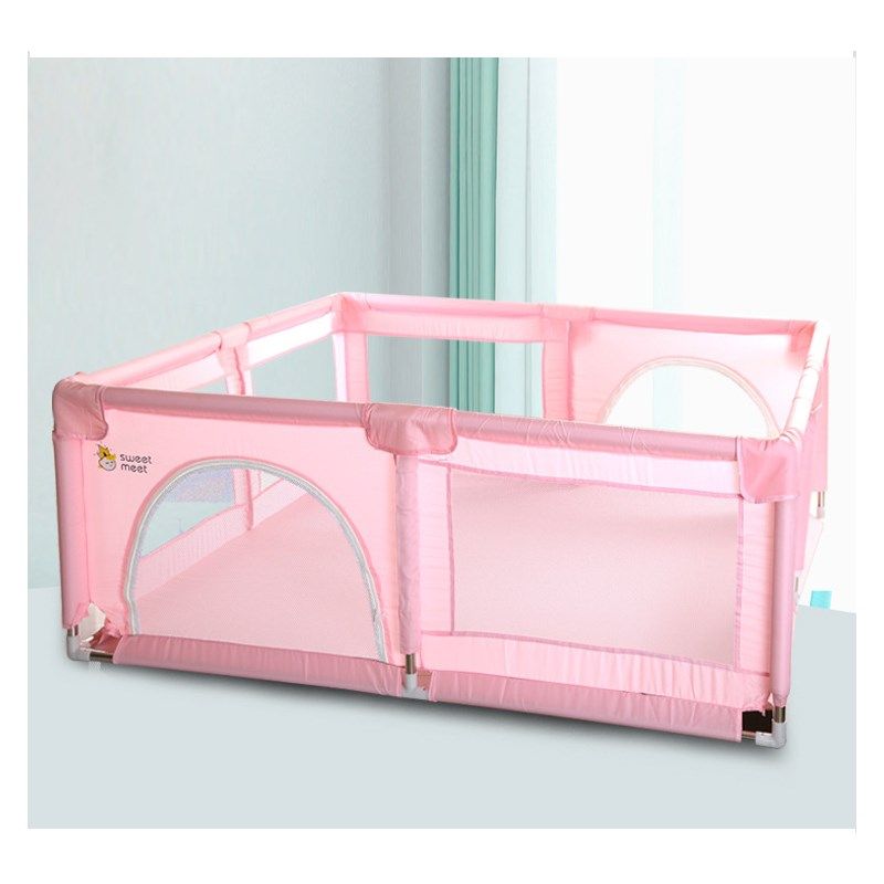 实用新型一体围栏防护海洋球有各种尺寸儿童室内游戏围栏工厂直供