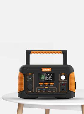 Golisi1000w户外移动应急电源支持AC太阳能板充电户外应急电源