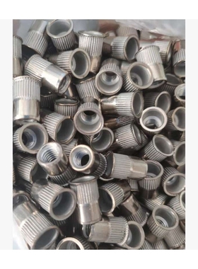 GB17880.4 不锈钢304 小沉头竖纹拉铆螺母 M6*13.9