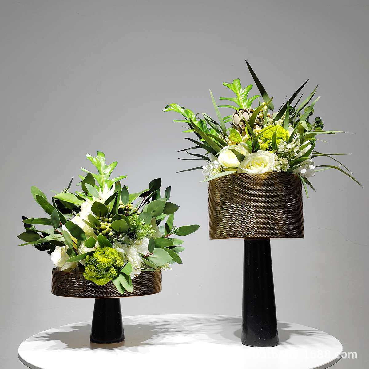 现代轻奢花瓶花艺仿真花插花器欧式样板间客厅设计师组合装饰摆件,包装,电子元器件包装,淘宝优惠券,粉丝福利购,淘宝优惠卷