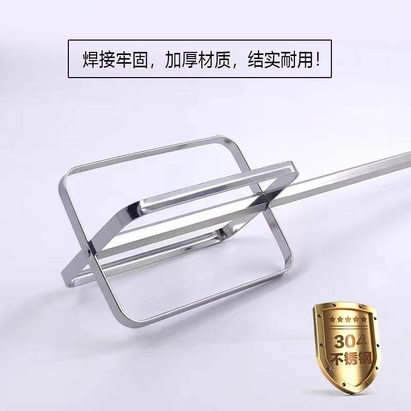 鱼饵搅拌棒304不锈钢家用商用灯笼棒面糊麻酱打蛋棒电钻款搅拌杆