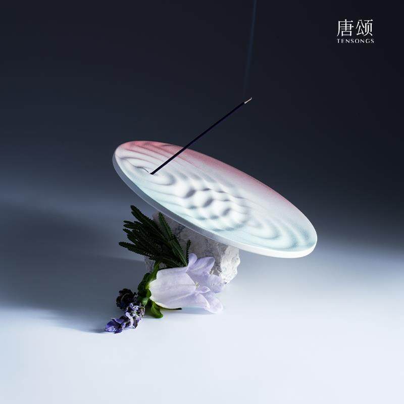 唐颂线香香插底座陶瓷香插高级感香插摆件家用,家居饰品,香托/香盘/香座/香插,淘宝优惠券,粉丝福利购,淘宝优惠卷