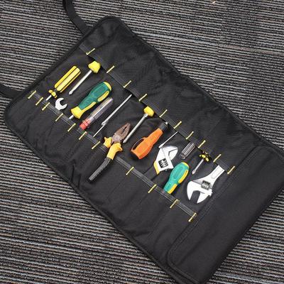 WESSLECO工具包卷筒电工袋家电维修工具收纳包可携式手提五金工具