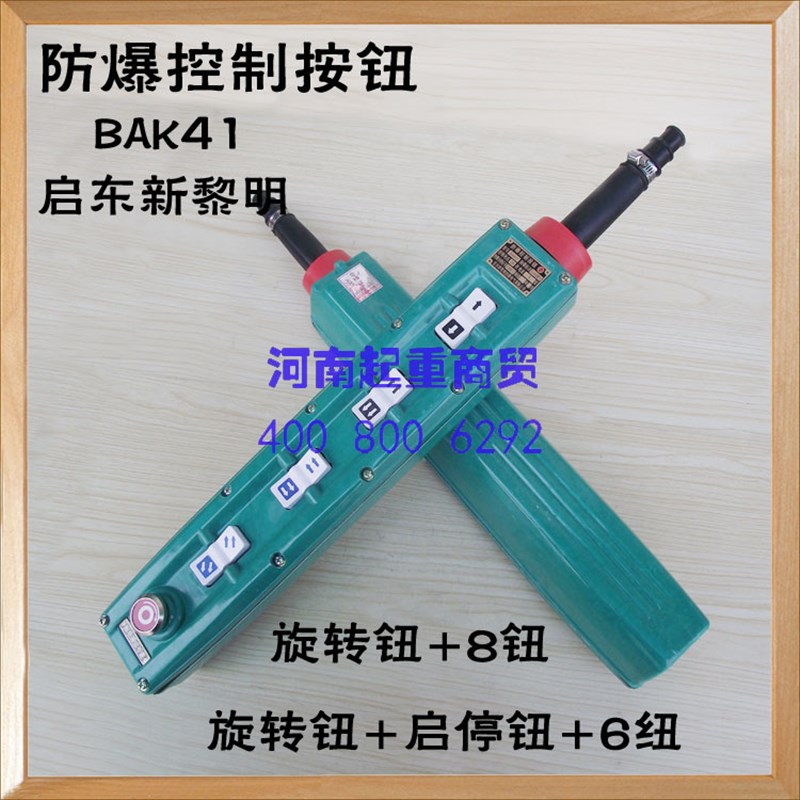 防爆控制按钮BAK41电动葫芦防爆按钮开关 启东防爆控制按钮开关