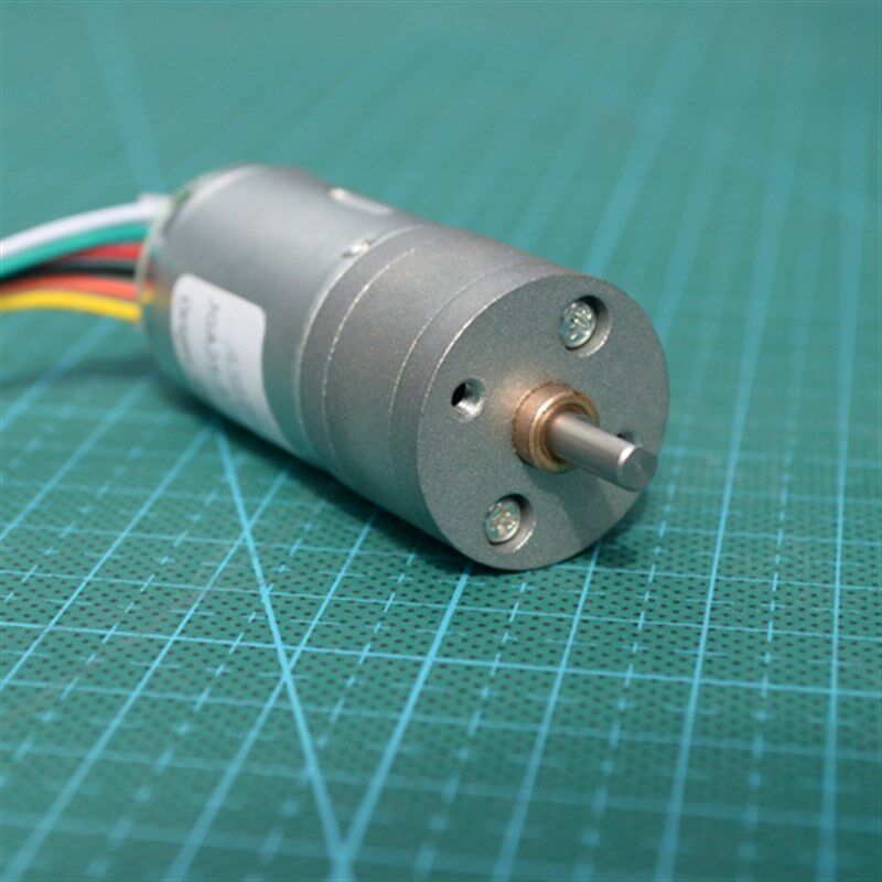 JGA25-371微型减速电机 带编码器测速码盘马达 究其科技