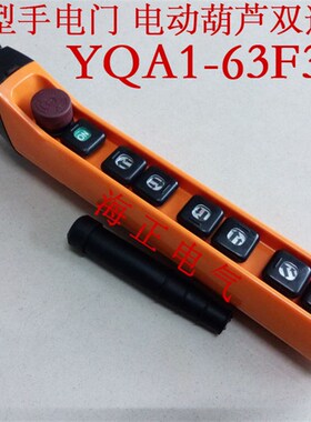 龙光房山YQA1-63F3S起重机手柄 防雨型双速行车按钮开关