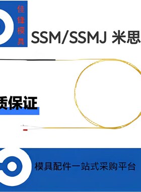 米思米标准 模具热电偶SSMJ 感温线SSM 热电偶夹具CSF