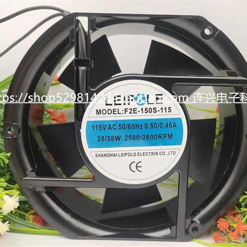 全新LEIPOLE F2E-150S-115 115V F2E-150B-115 小型冷却散热风扇