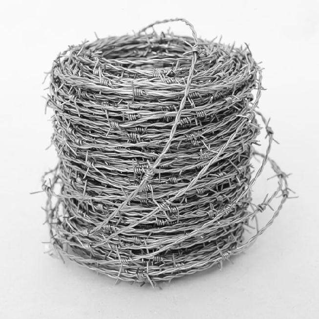 钢丝刺绳铁蒺藜防盗刺刺绳围栏网鱼塘墙上攀爬金属栅栏围拦铁丝