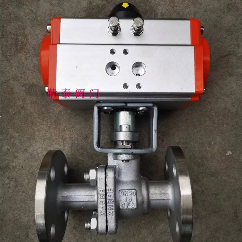 Q641F-16P/AT双作用气动球阀/不锈钢法兰式气动球阀防爆切断开关
