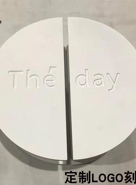 中式大门拉手服装店半圆玻璃门双开门实木门把手古铜刻字定制logo