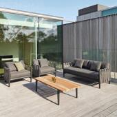 户UPU外沙发庭院别墅花室外园房藤编家具铝合金露光台休闲藤椅阳